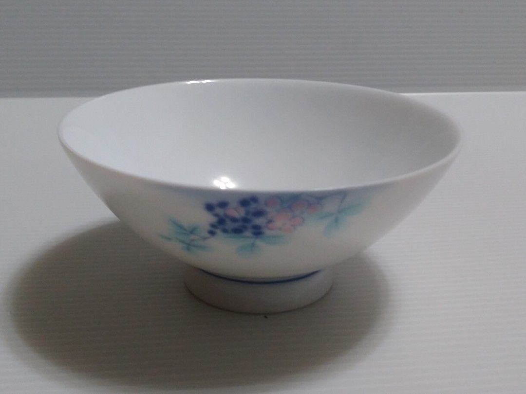 早期大同窯0507 葡萄彩繪京平碗4入, 家具及居家用品, 廚具和餐具
