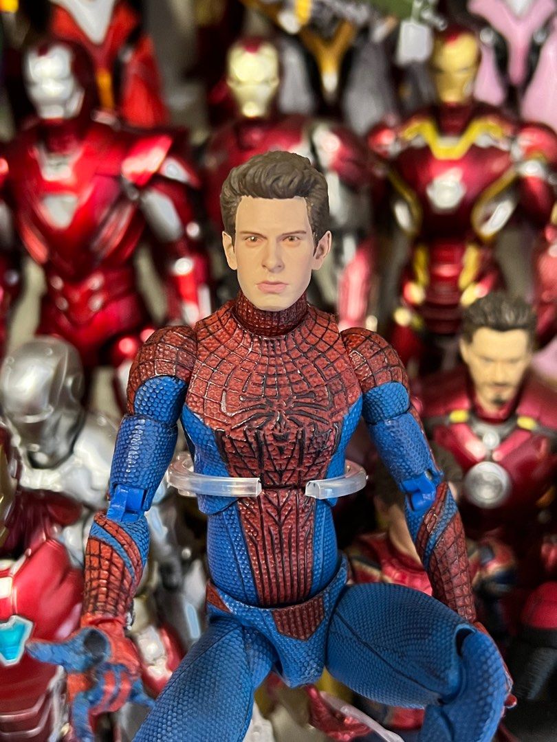 預訂1/12 Shf mafex amazing spiderman Andrew 二代蜘蛛俠頭雕, 興趣及