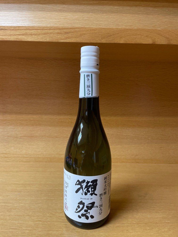 獺祭720ml 三割九分清酒日本酒, 嘢食& 嘢飲, 酒精飲料- Carousell