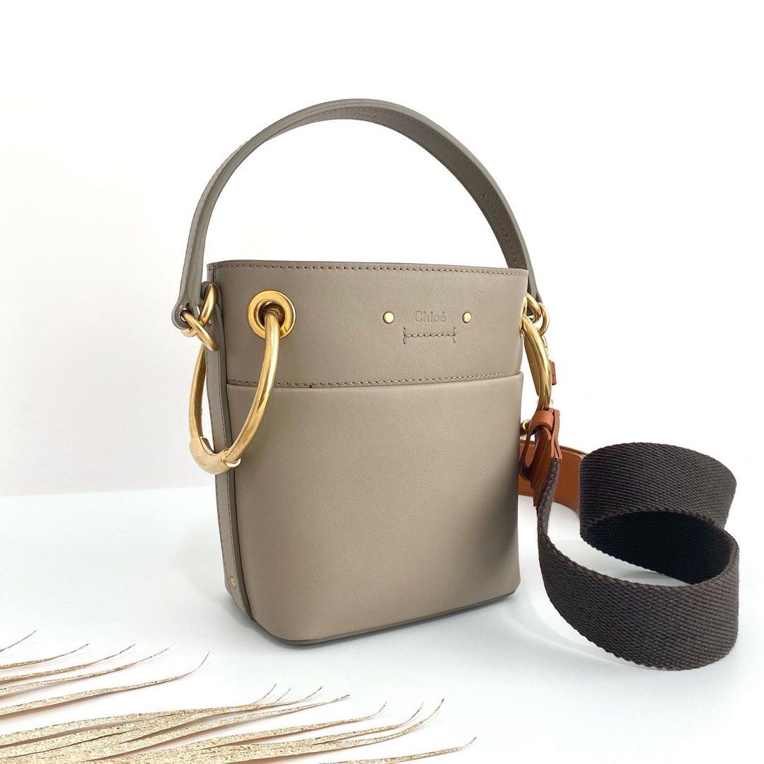 Roy mini leather bucket bag on sale