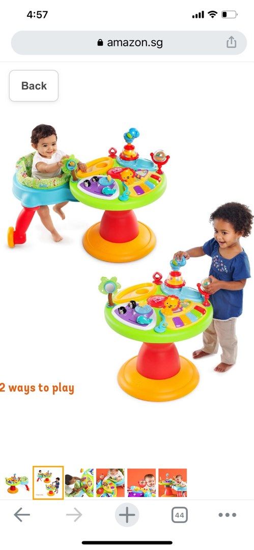 3 in 1 sale activity center bright starts