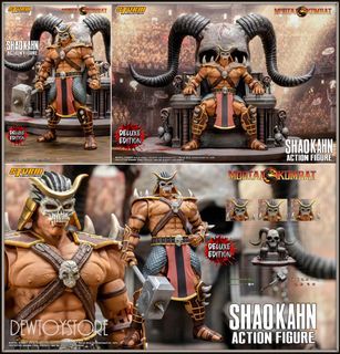 Storm Collectibles Mortal Kombat Shao Kahn Exclusive Bloody Version Sealed