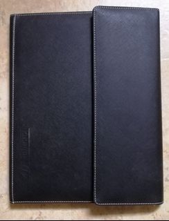 A4 size black document holder
