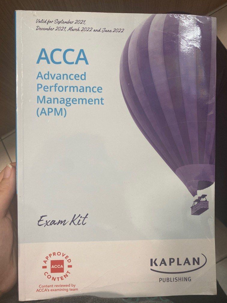ACCA advance performance management APM exam kit Hobbies Toys Books