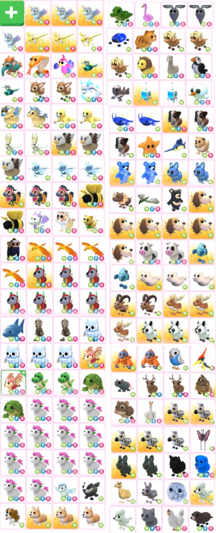 Adopt Me Neon Pets Update, Video Gaming, Gaming Accessories, In-Game ...