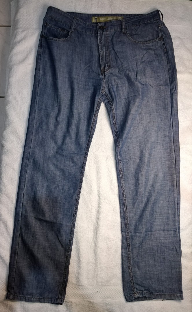 AFS Jeep Mens Jeans, Men's Fashion, Bottoms, Jeans on Carousell