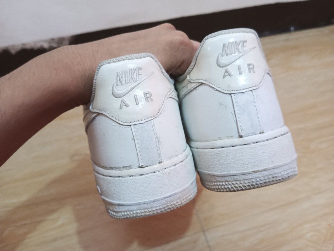 triple white air forces