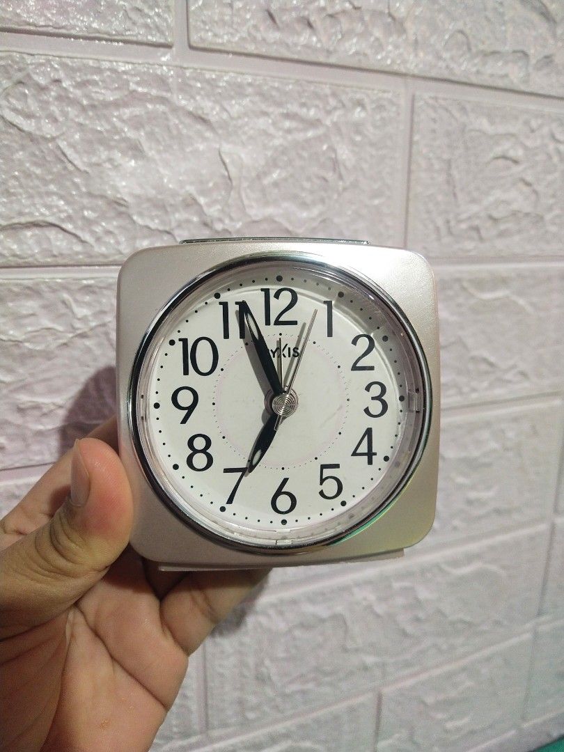 alarm clock pyxis, Furniture & Home Living, Home Decor, Clocks on Carousell
