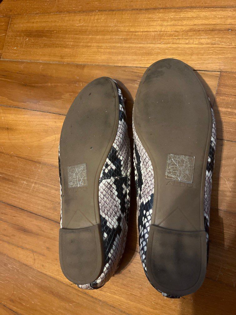 Aldo leopard flats hot sale