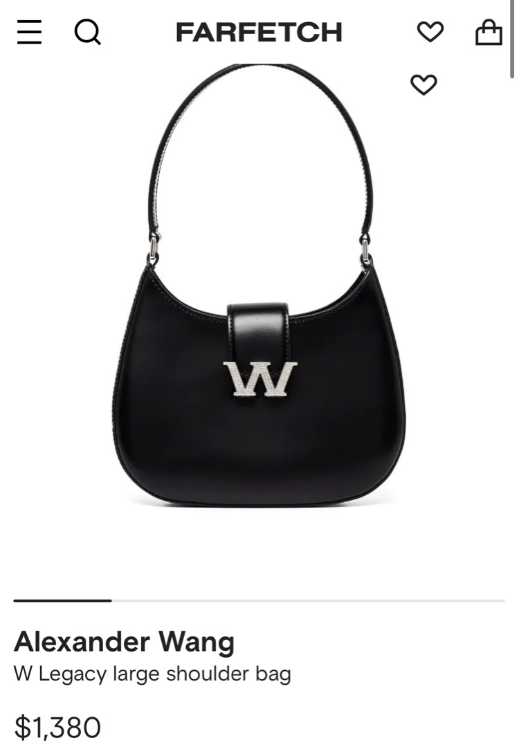 Alexander wang halo 2025 shoulder bag