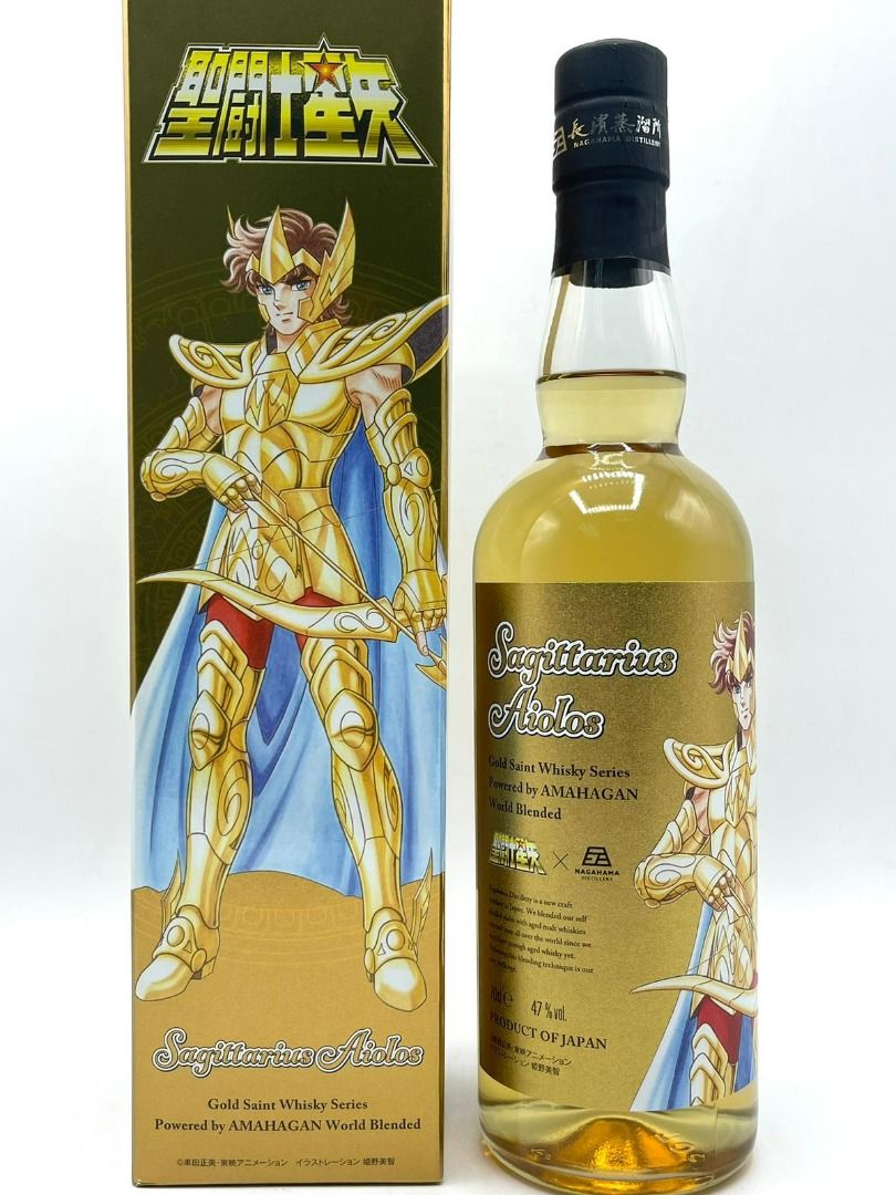 Amahagan Whisky 700ml Sagittarius Aiolos 長濱蒸餾所威士忌聖闘士