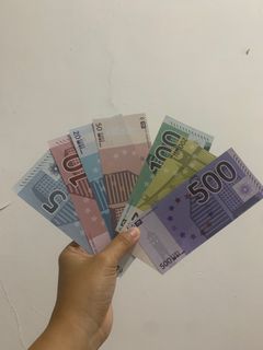 Ambil semua duit mainan 7lembar mulus bersih
