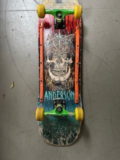Andy Anderson Deck 8.45” With Thunder Trucks And Spitfire Wheels