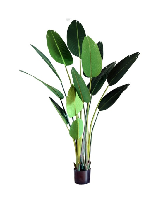 Artificial Banana Leaf Plant, Furniture & Home Living, Gardening, Pots