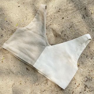 Piña Linen Crop Top