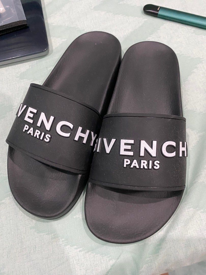 Authentic Bnew Givenchy Slides 38, Men's Fashion, Footwear, Slippers