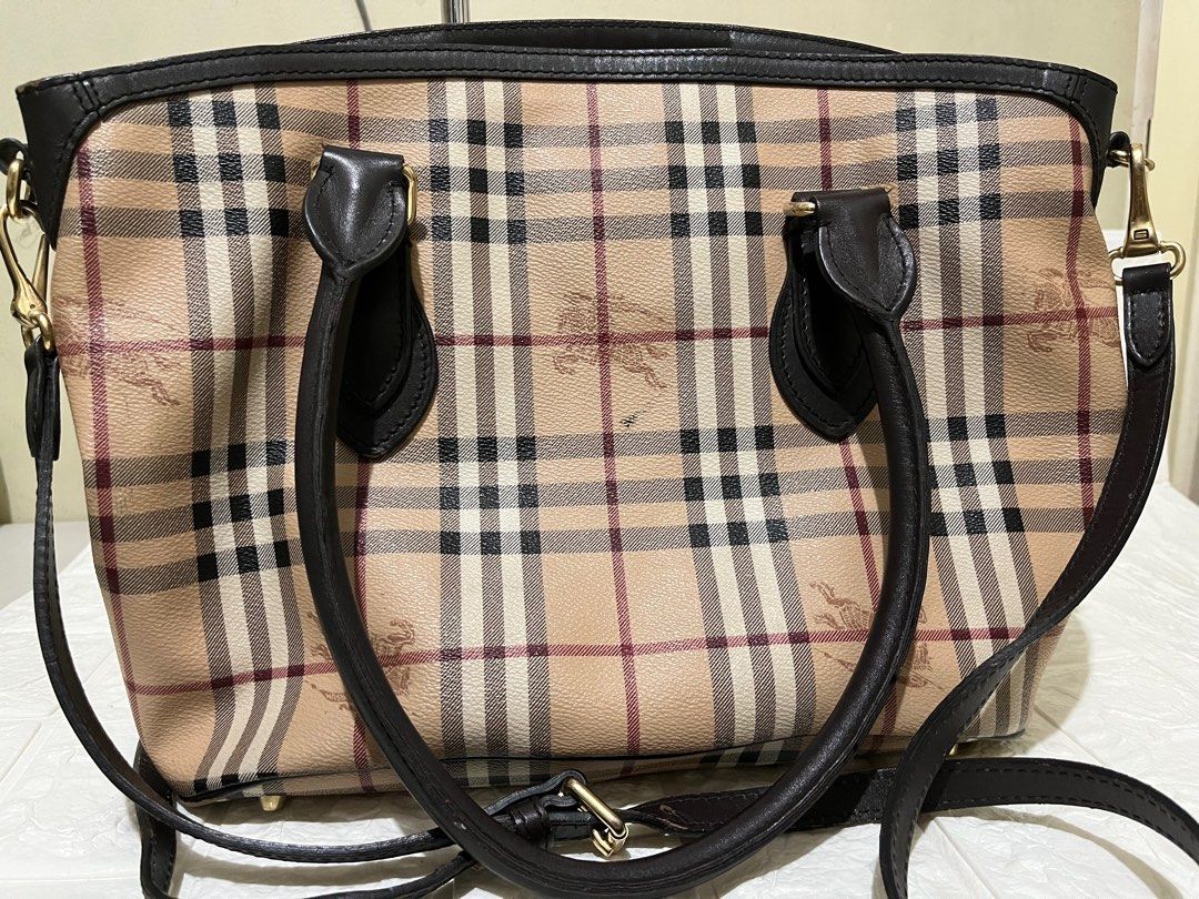 Burberry 2 way bag outlet