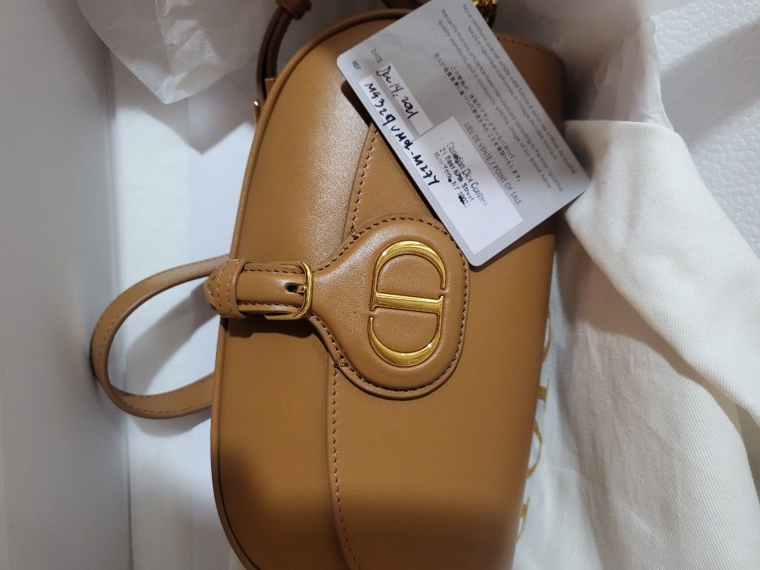 Dior Bobby East-West Bag Amber Box Calfskin