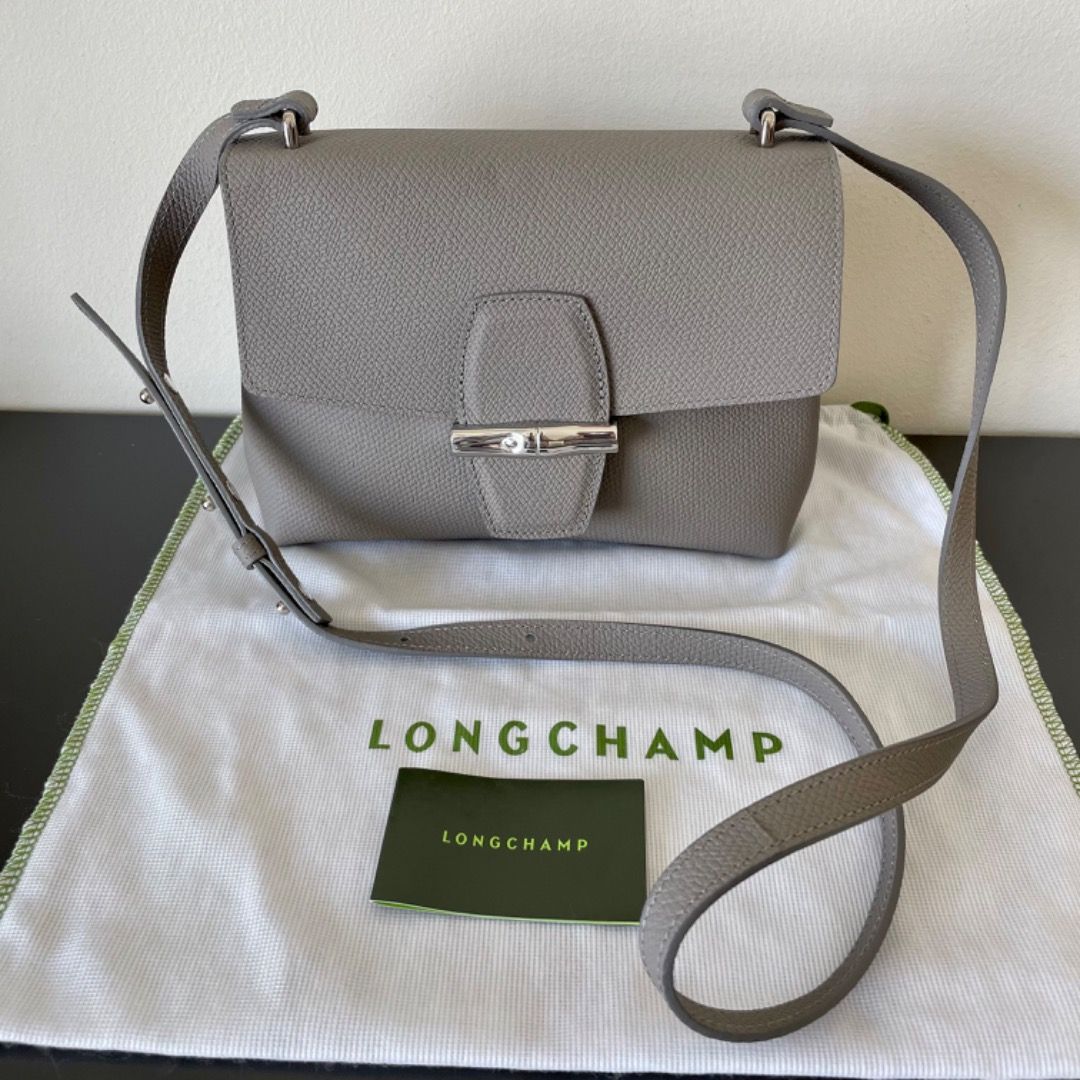 Authentic Longchamp Roseau Crossbody, Luxury, Bags & Wallets on