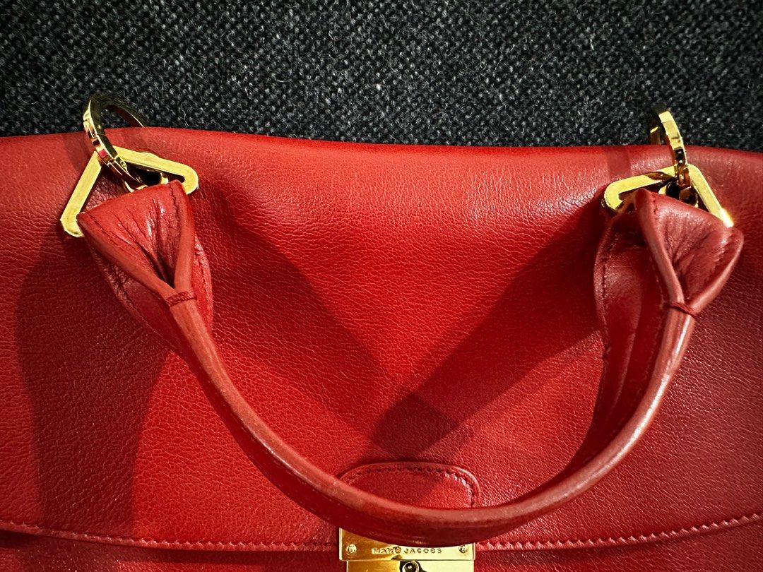 Authentic MARC JACOBS The 1984 Leather Satchel Bag