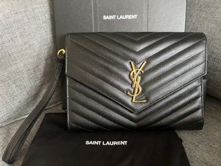 Authentic YSL Flap Pouch