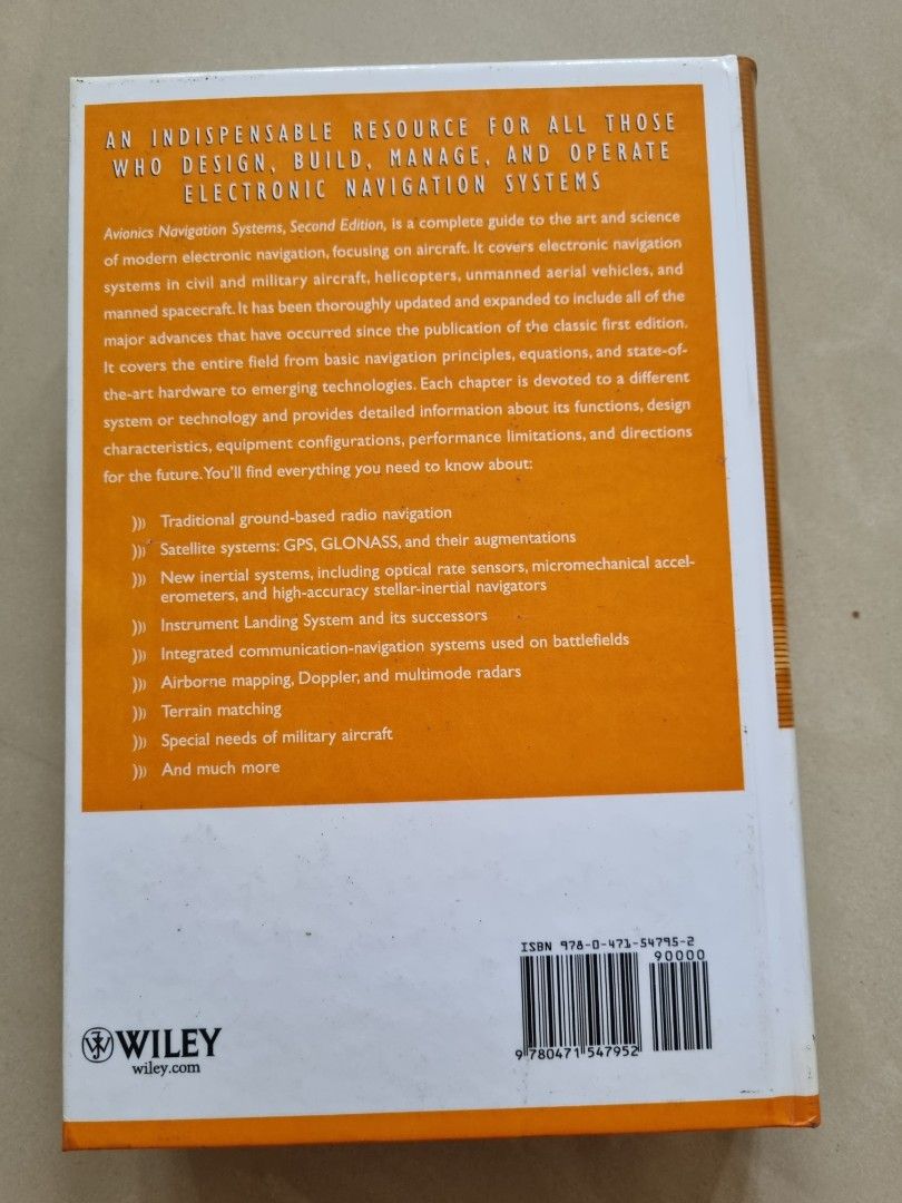 Avionics Navigation Systems 2nd Edition, Hobbies & Toys, Books