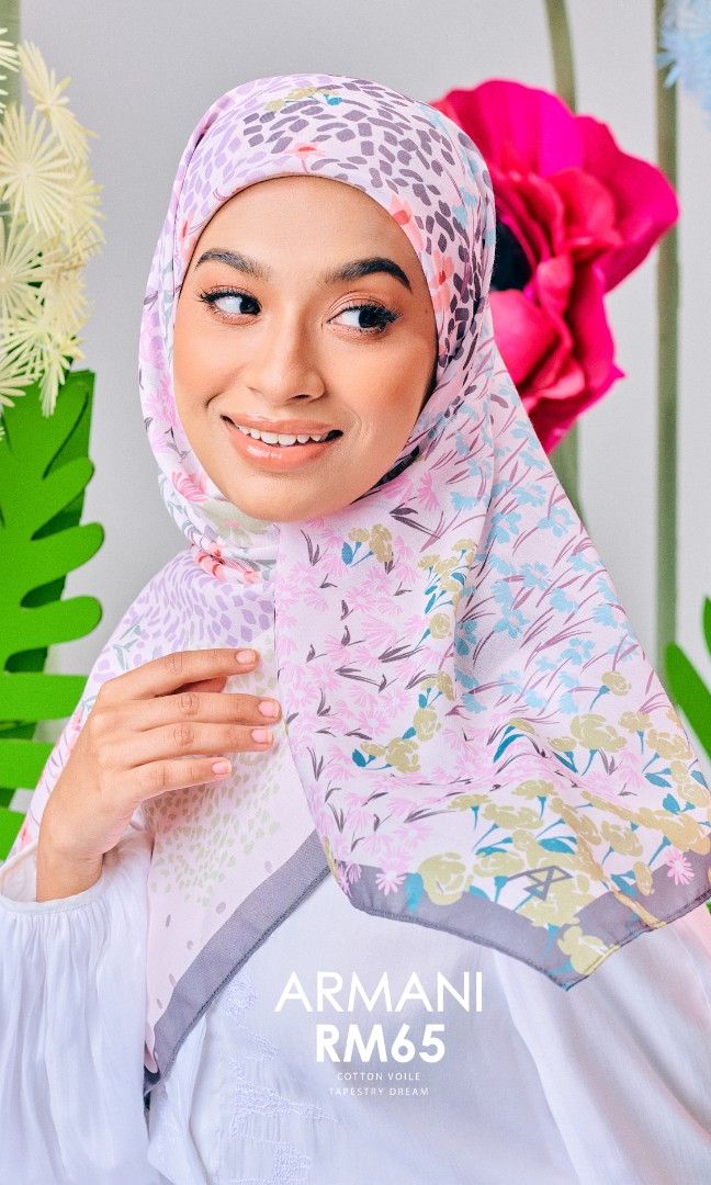 AZ Armani - Tapestry Dream, Women's Fashion, Muslimah Fashion, Hijabs on  Carousell