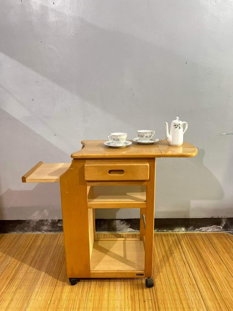 Bar Cart / Bedside Table, Furniture & Home Living, Furniture, Tables & Sets on Carousell