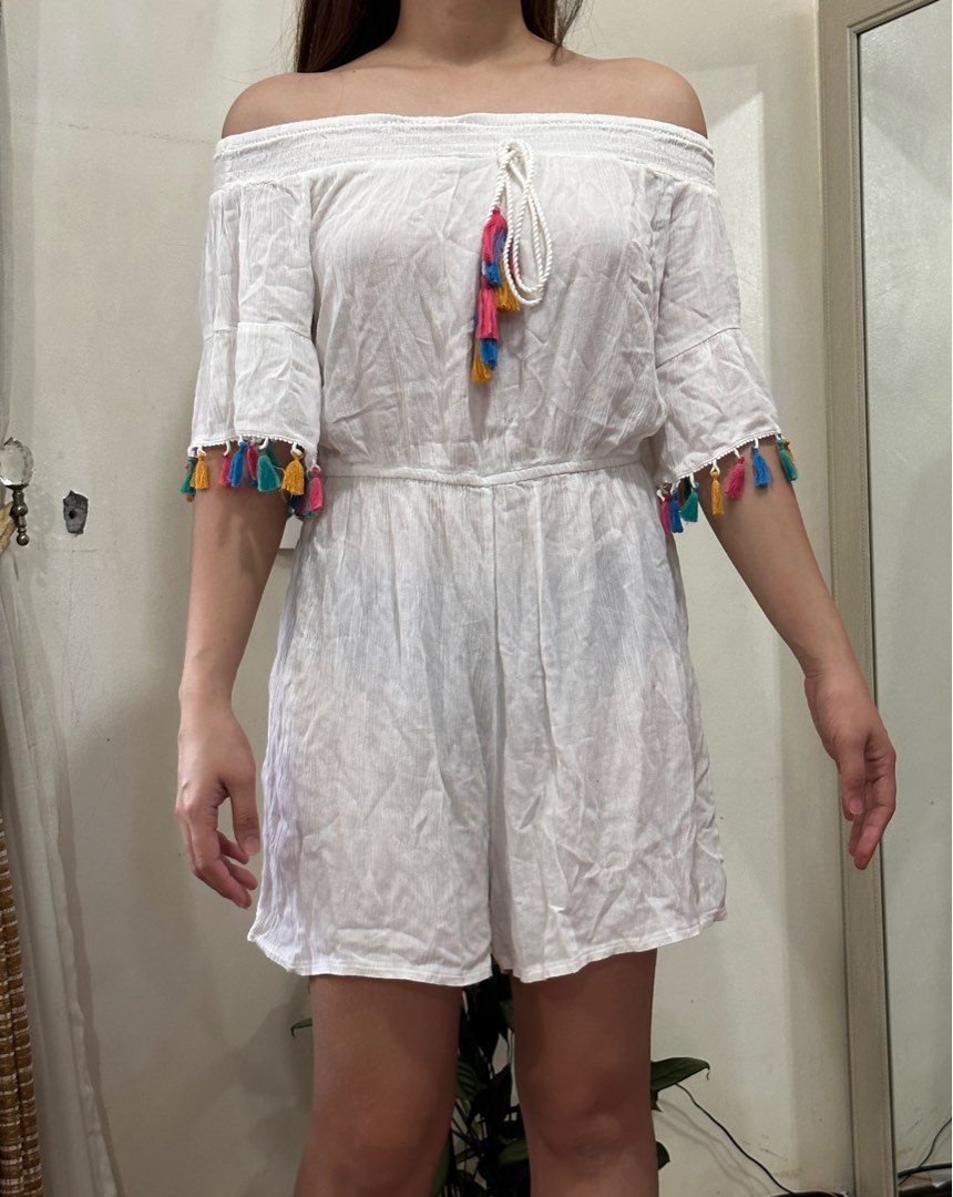 Beach Jumpsuit Cover up, Women's Fashion, Dresses & Sets, Jumpsuits on