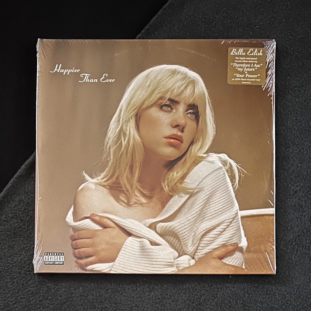 Billie Eilish - Happier Than Ever LP Vinyl (Category: Vinyls) located in Binan City. Submitted by the___hobbyist (Listing ID 1213270064, Image 1). Description: Brand New / Sealed Billie Eilish - When We All Fall Asleep, Where Do We Go LP Vinyl Payment via Gcash, BPI or BDO Same day delivery via Lalamove.