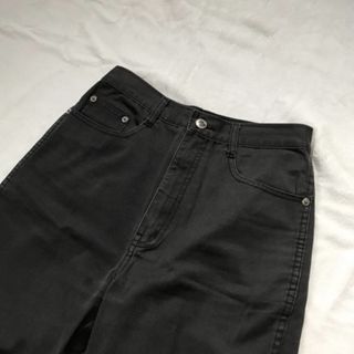 Black Straight Cut Jeans