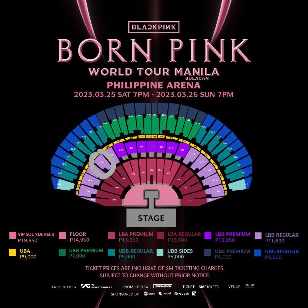 Black Pink Lower Box B Regular Day 1 Ticket, Tickets & Vouchers, Event