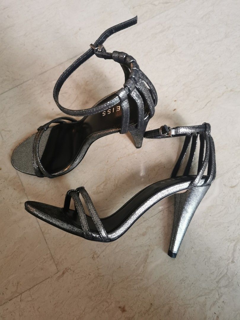 Reiss silver shoes outlet