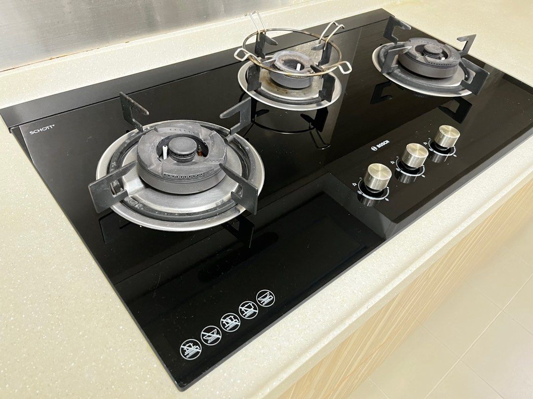 Bosch Gas Hob, TV & Home Appliances, Kitchen Appliances, Hobs & Hoods
