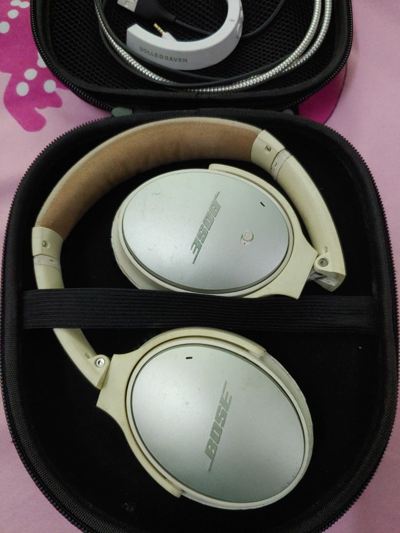 Bose QC25 with bluetooth adapter, Audio, Headphones & Headsets on Carousell