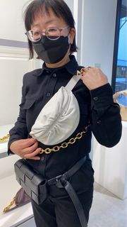 Bottega Veneta chain pouch belt bag