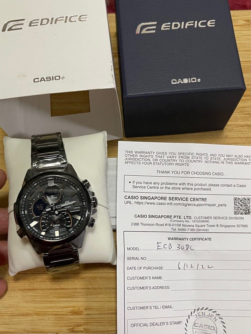 Edifice casio service centre discount