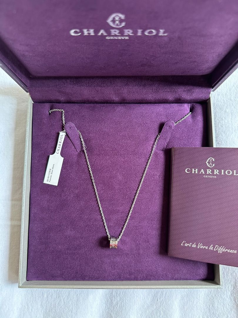 Brand New Charriol Forever Necklace Pendant Women s Fashion Jewelry Organisers Necklaces on Carousell