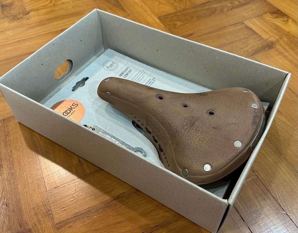 brooks b17 softened saddle