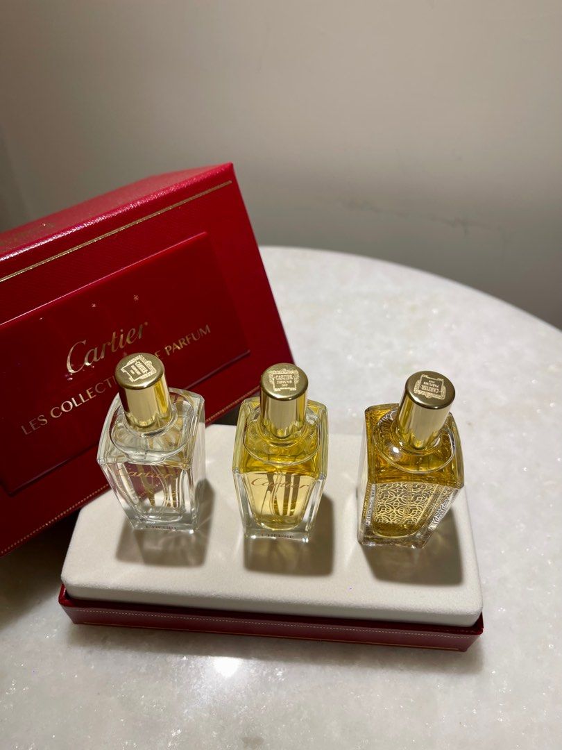Cartier Les Collection de Parfum 3 x 15ml, 美容＆個人護理, 健康及