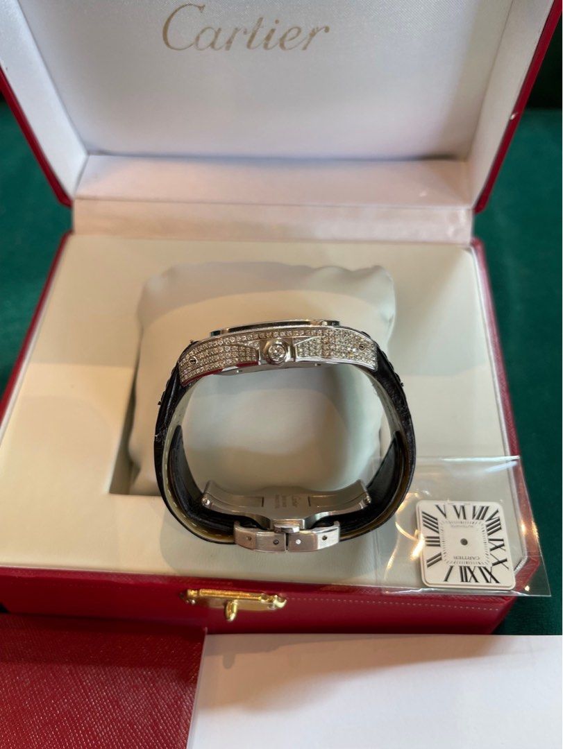 Cartier hotsell santos ring