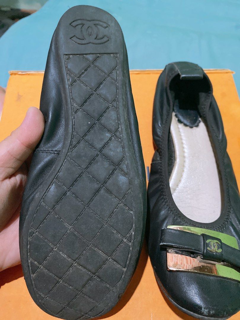 Chanel dollshoes Authentic, Women's Fashion, Footwear, Shoe inserts on