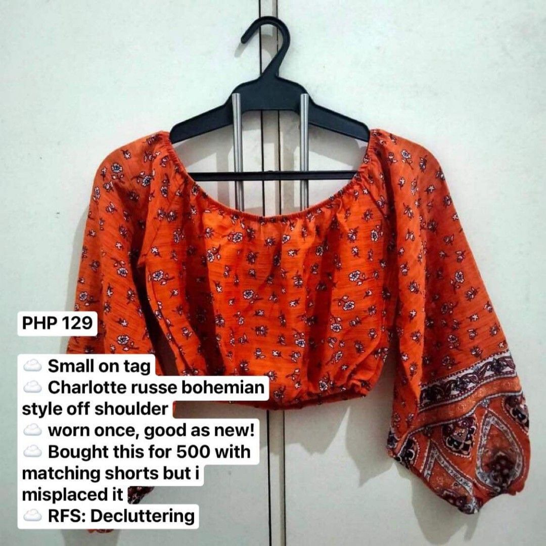 Charlotte Russe off shoulder top