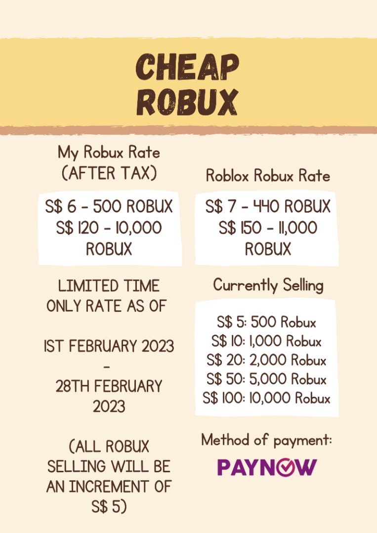 Roblox, 1000 Robux, Tax Covered (1428 Robux) Cheapest Robux Service, Fastest Delivery!, Buy Now!