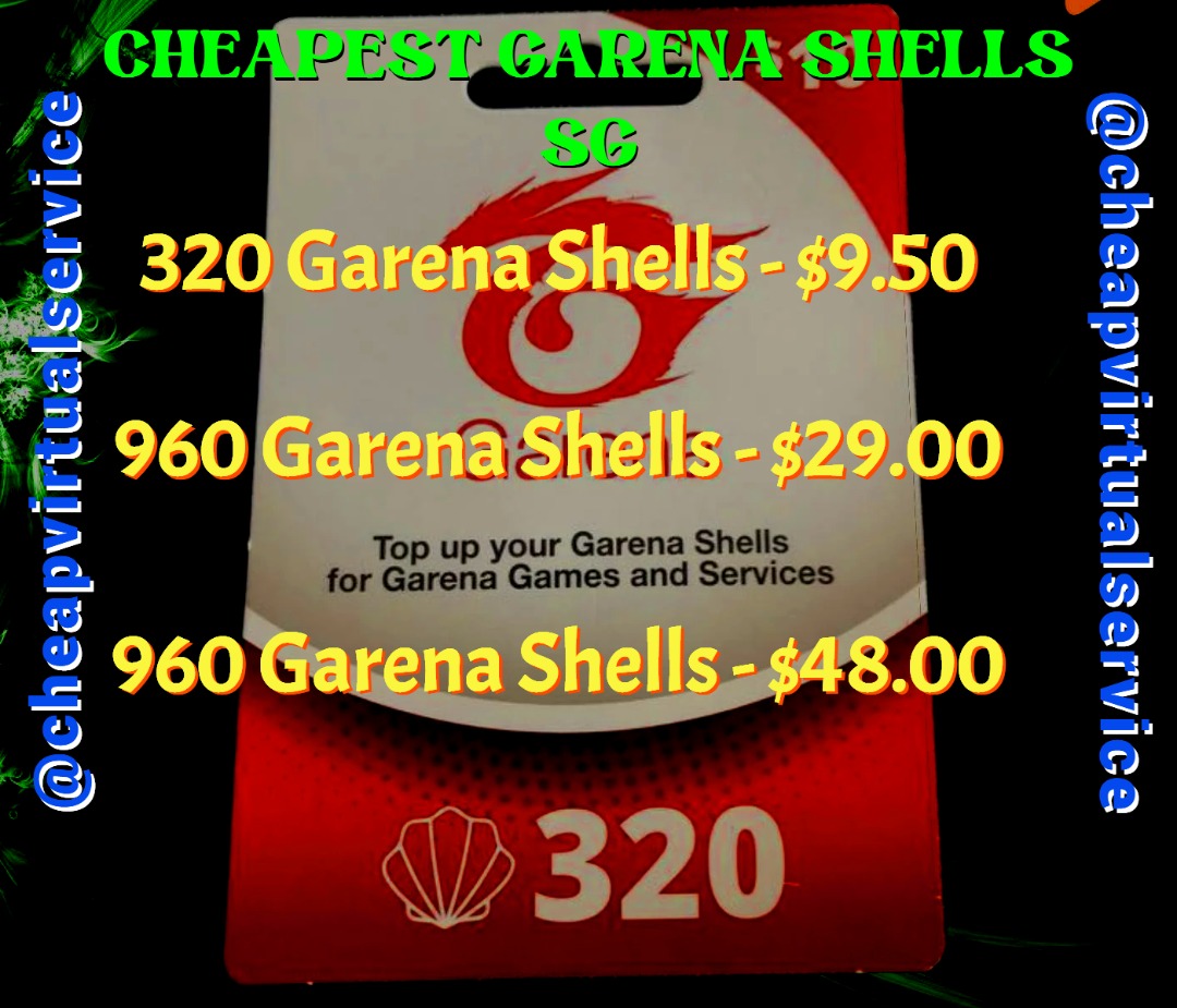 Garena sale shells price