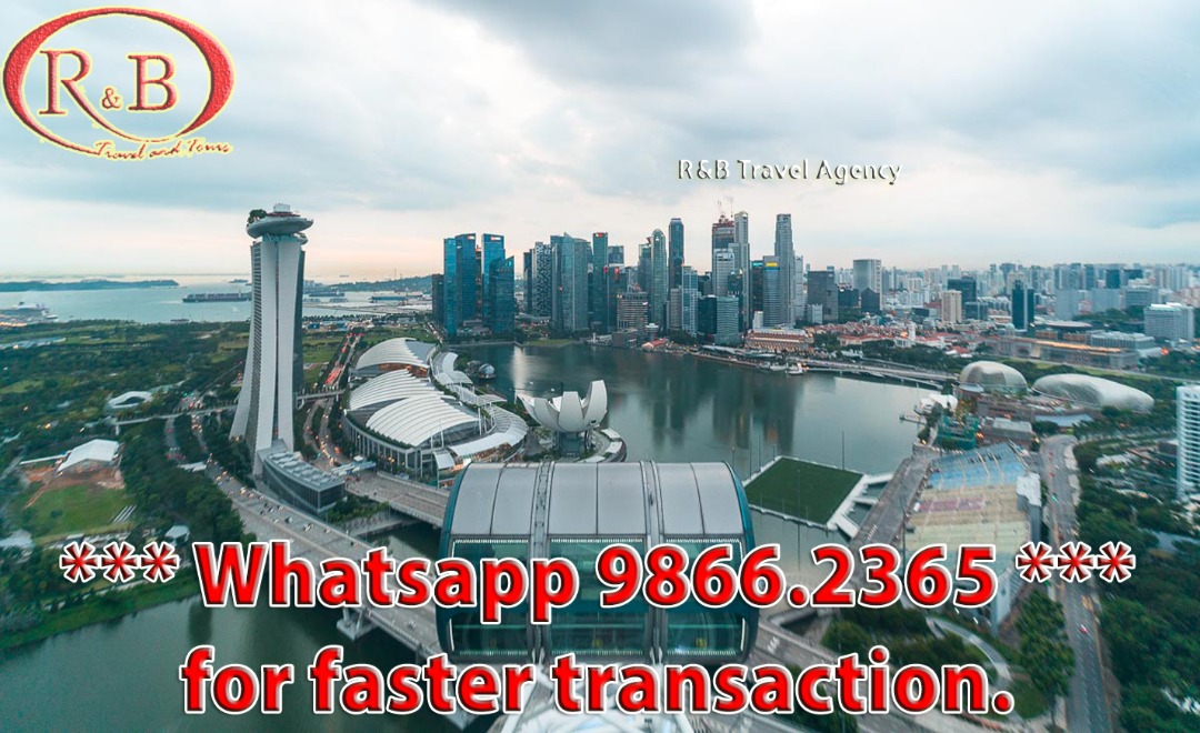 CHEAPEST IN TOWN Singapore Flyer and Time Capsule Tickets, Tickets