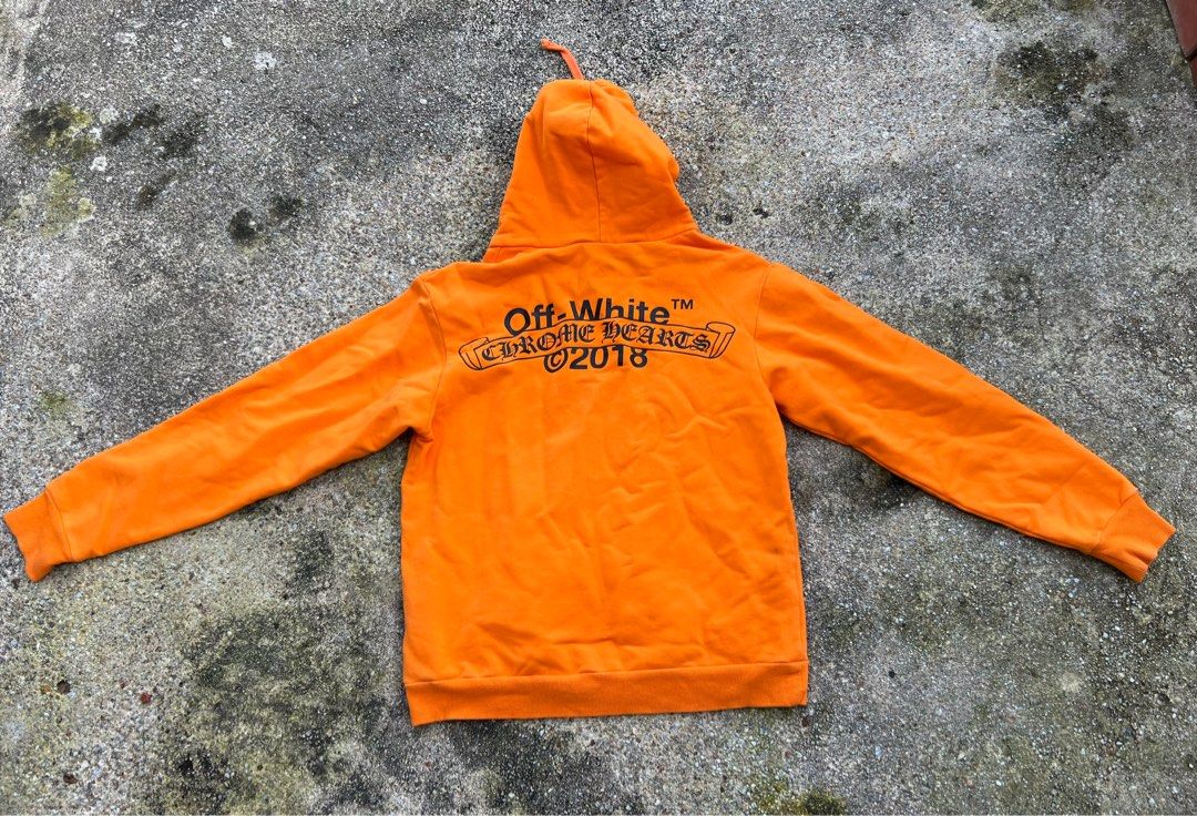 Off white x 2025 chrome hearts hoodie