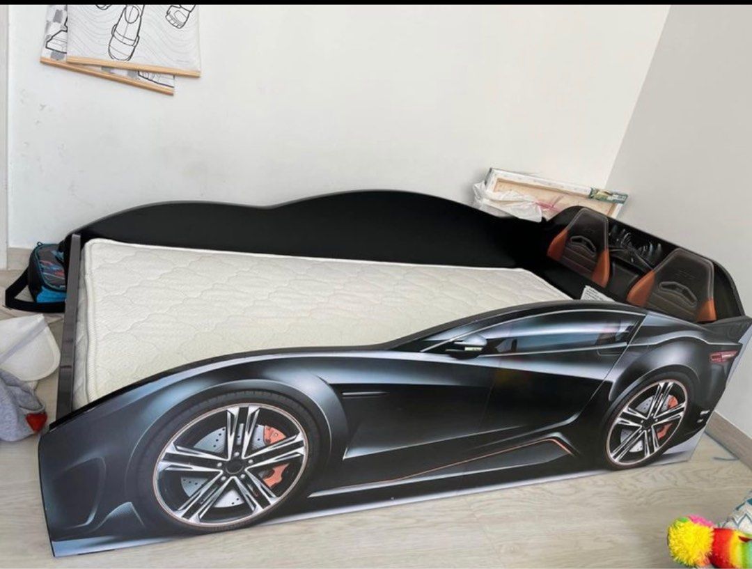 Cilek toddler car bed, Furniture & Home Living, Furniture, Bed Frames