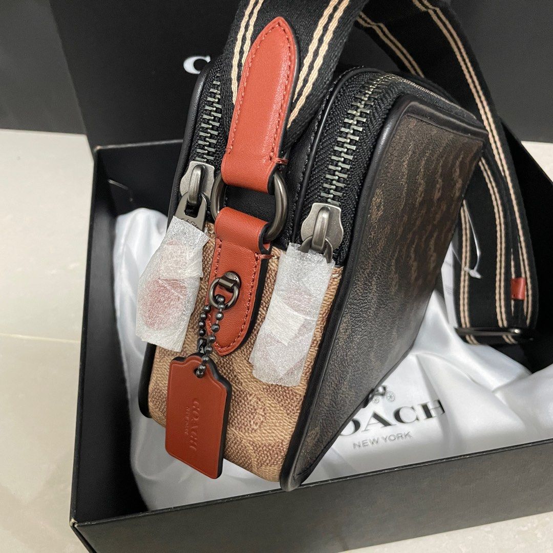 Mens crossbody top bag coach