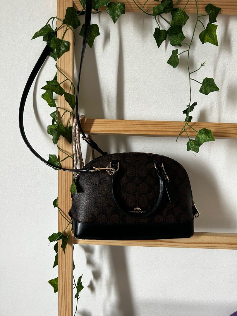 Mini sierra satchel sale in signature canvas
